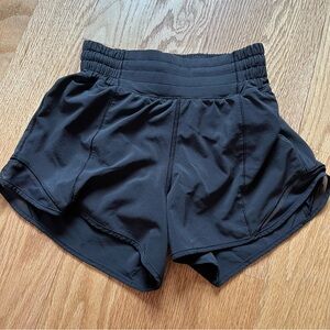 Lululemon Hotty Hot Short 4in high rise size 0